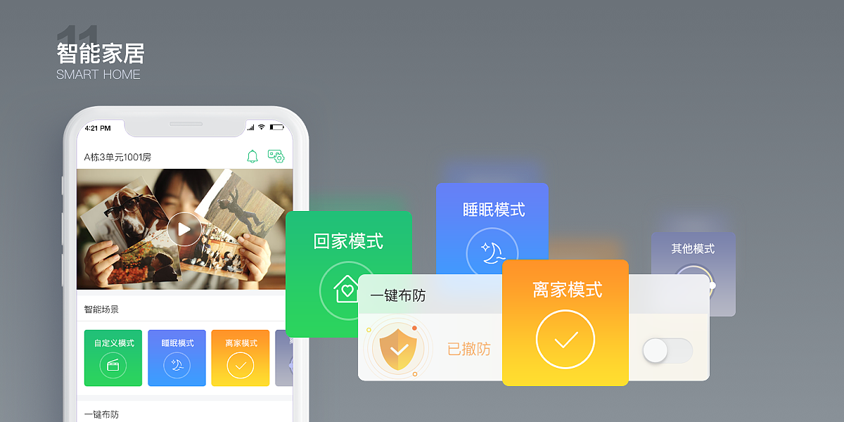 智慧社区（图ZMjMzMzQ0ODQ0） - APP界面 - 站酷设计师magic945原创素材 - 站酷ZCOOL