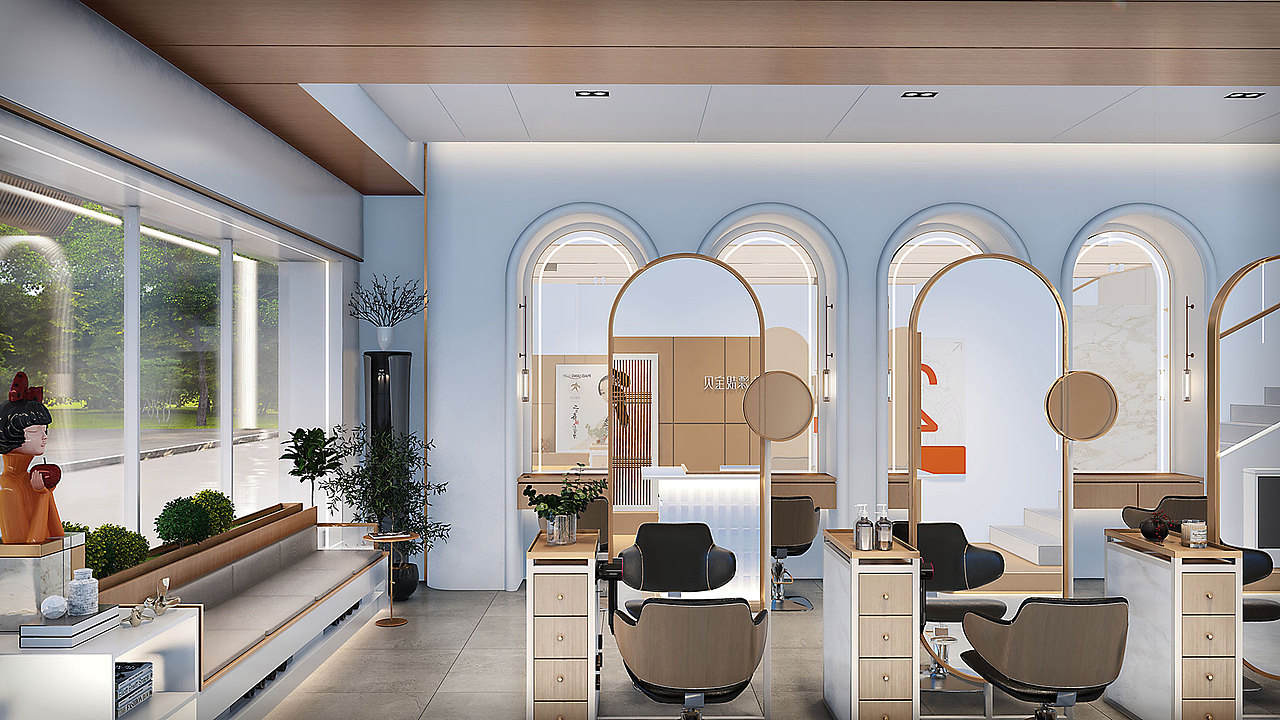 建构东方·诗意营造——发艺工作室品牌空间