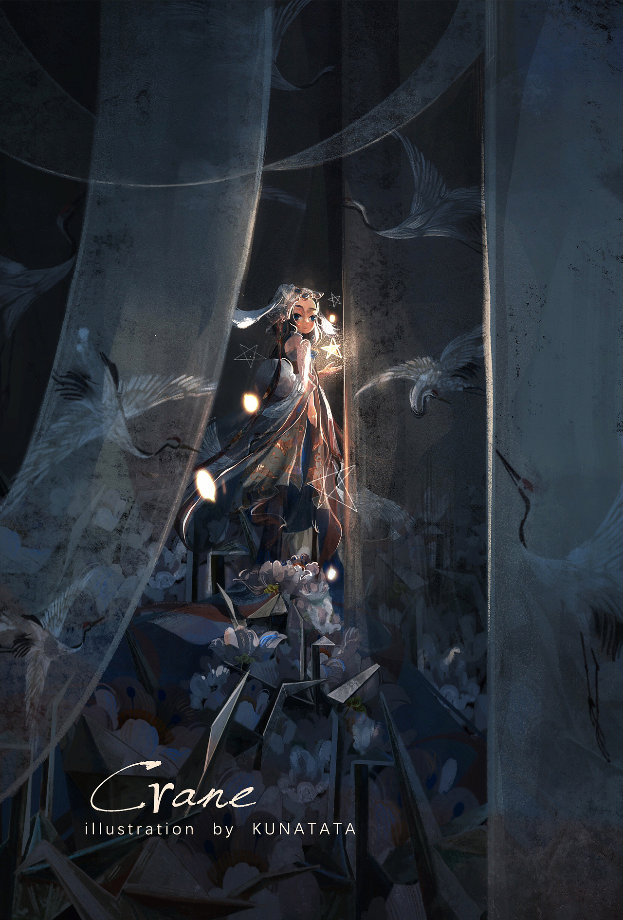 2019插画总结（图ZMTkwOTczMDM2） - 商业插画 - 站酷设计师KUNATATA原创素材 - 站酷ZCOOL