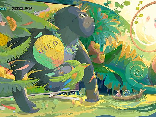 打開(kāi)uled去旅行（個(gè)人主頁(yè)-ZNTczNzkwNTY=） - 海報(bào) - 站酷設(shè)計(jì)師粘大頭原創(chuàng)素材 - 站酷ZCOOL