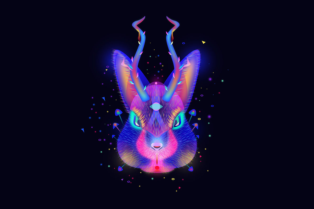 鹿精靈臨摹和繪圖動畫（圖ZMTA5MjY4NDI0） - 主題/皮膚 - 站酷設計師lwq19890609原創(chuàng)素材 - 站酷ZCOOL