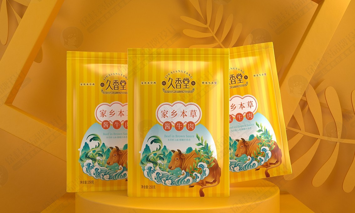 久香堂烧鸡——徐桂亮品牌设计！（图ZMjk5ODU1NDM2） - 品牌 - 站酷设计师徐桂亮品牌设计原创素材 - 站酷ZCOOL