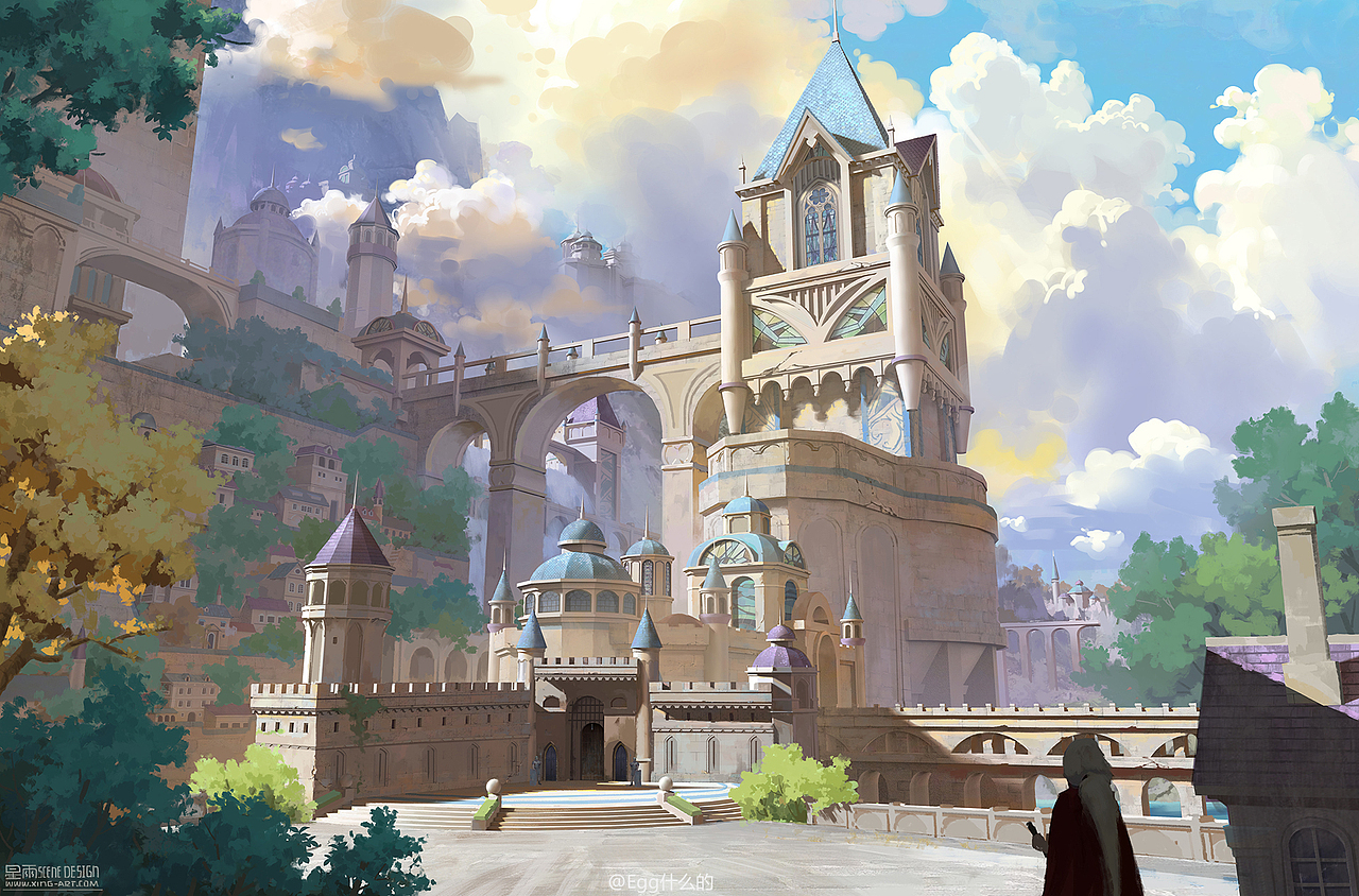 2022春季场景班 学员群体建筑氛围作业展示1（图ZMzEyNTY1MzE2） - 游戏原画 - 站酷设计师星雨CG艺术中心原创素材 - 站酷ZCOOL