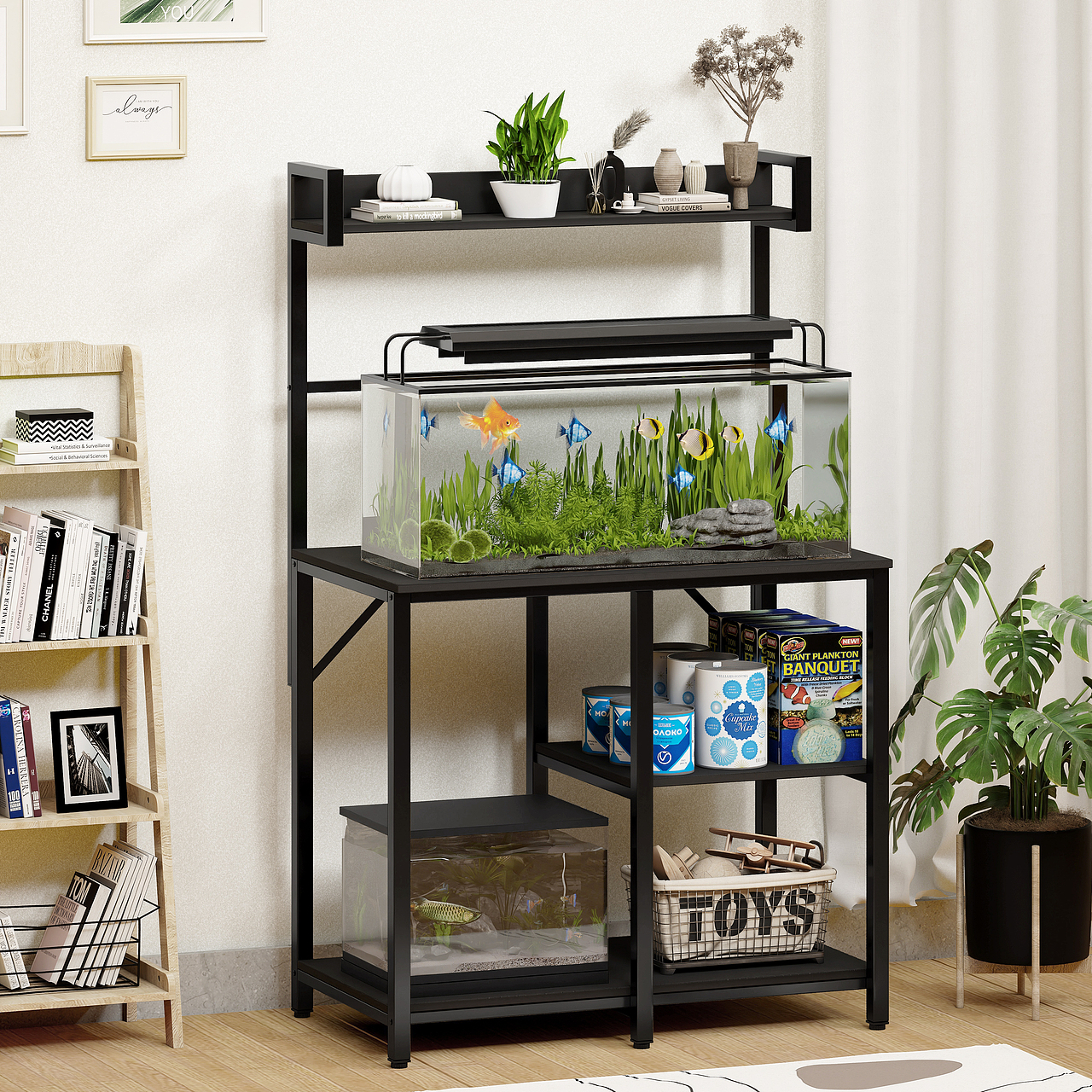 鱼缸架 建模 渲染 拍摄 修图（图ZMzYzODAwMTAw） - 生活用品 - 站酷设计师刘允熙原创素材 - 站酷ZCOOL