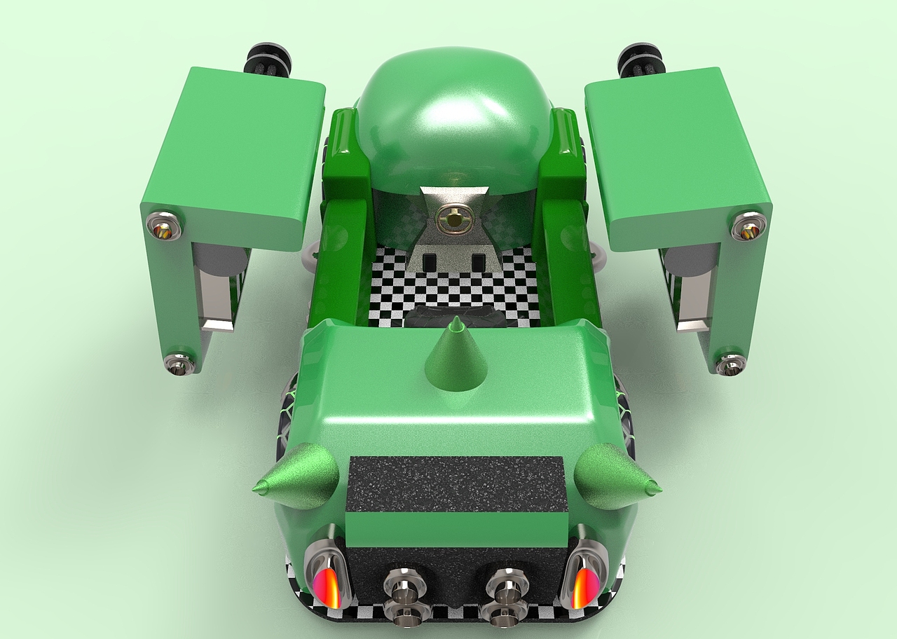 脑洞作-扎古战车F