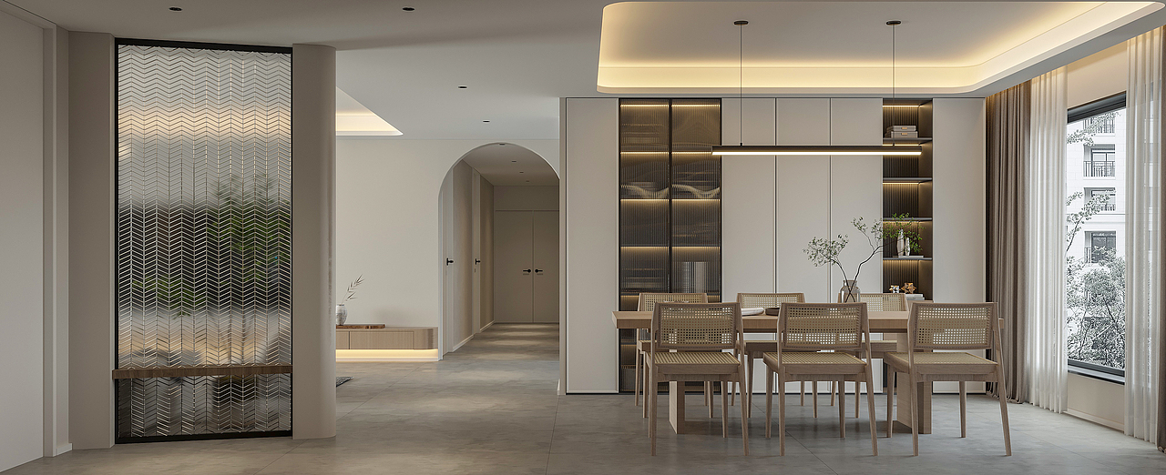 现代简约风格效果图表现