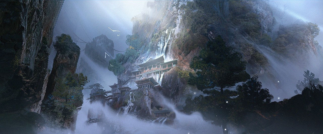 《且试天下》场景概念（图ZMjk5MDkxMDY0） - 设定/分镜 - 站酷设计师流浪的酸辣粉原创素材 - 站酷ZCOOL