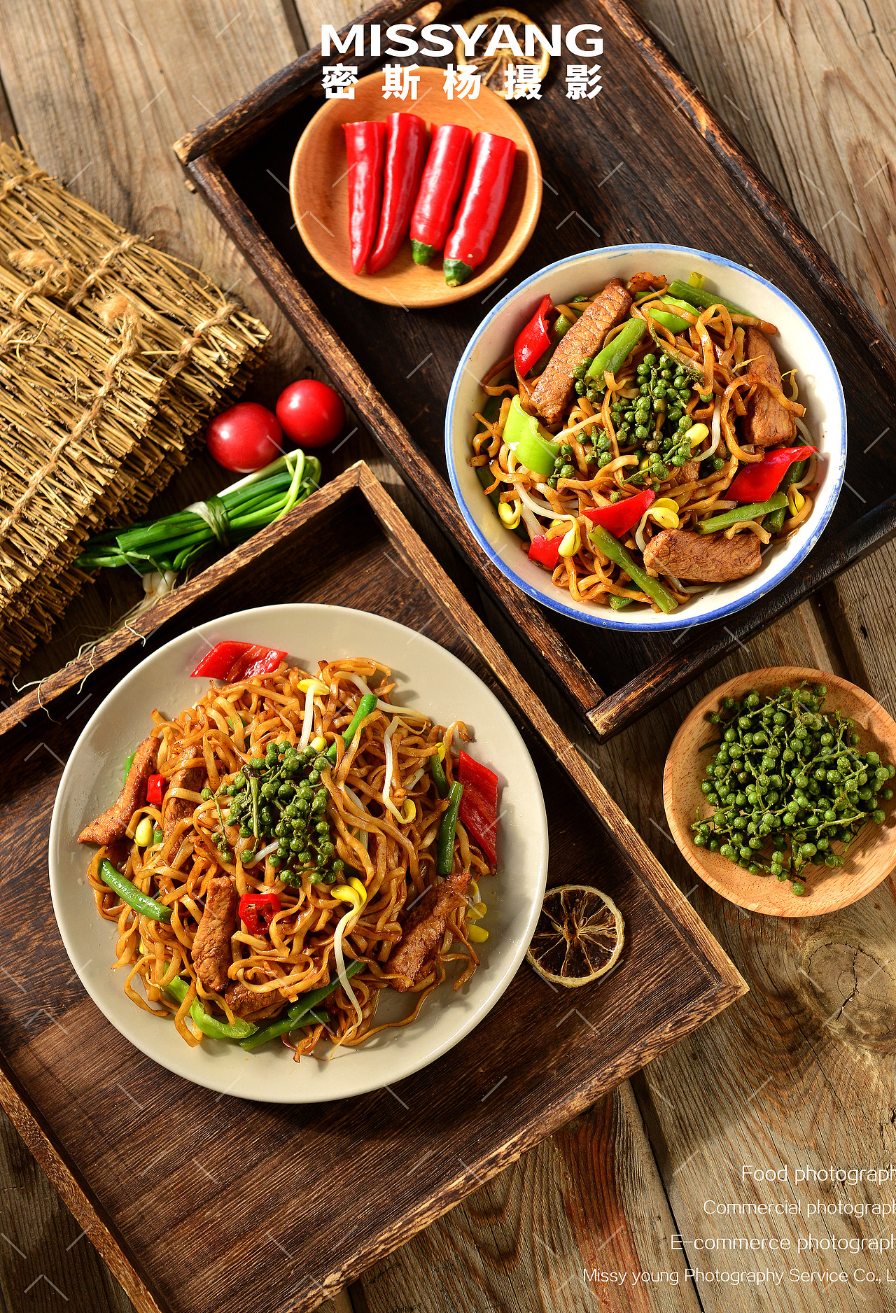 藤椒鸡肉焖面拍摄|美食摄影|电商食品摄影|×郑州密斯杨