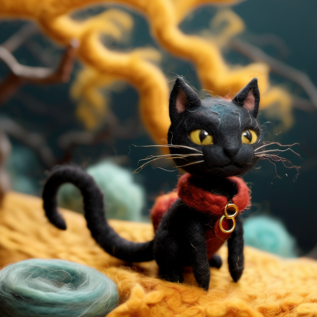 黑猫（图ZMzU3NTc2NDg4） - 艺术插画 - 站酷设计师Devilcat原创素材 - 站酷ZCOOL