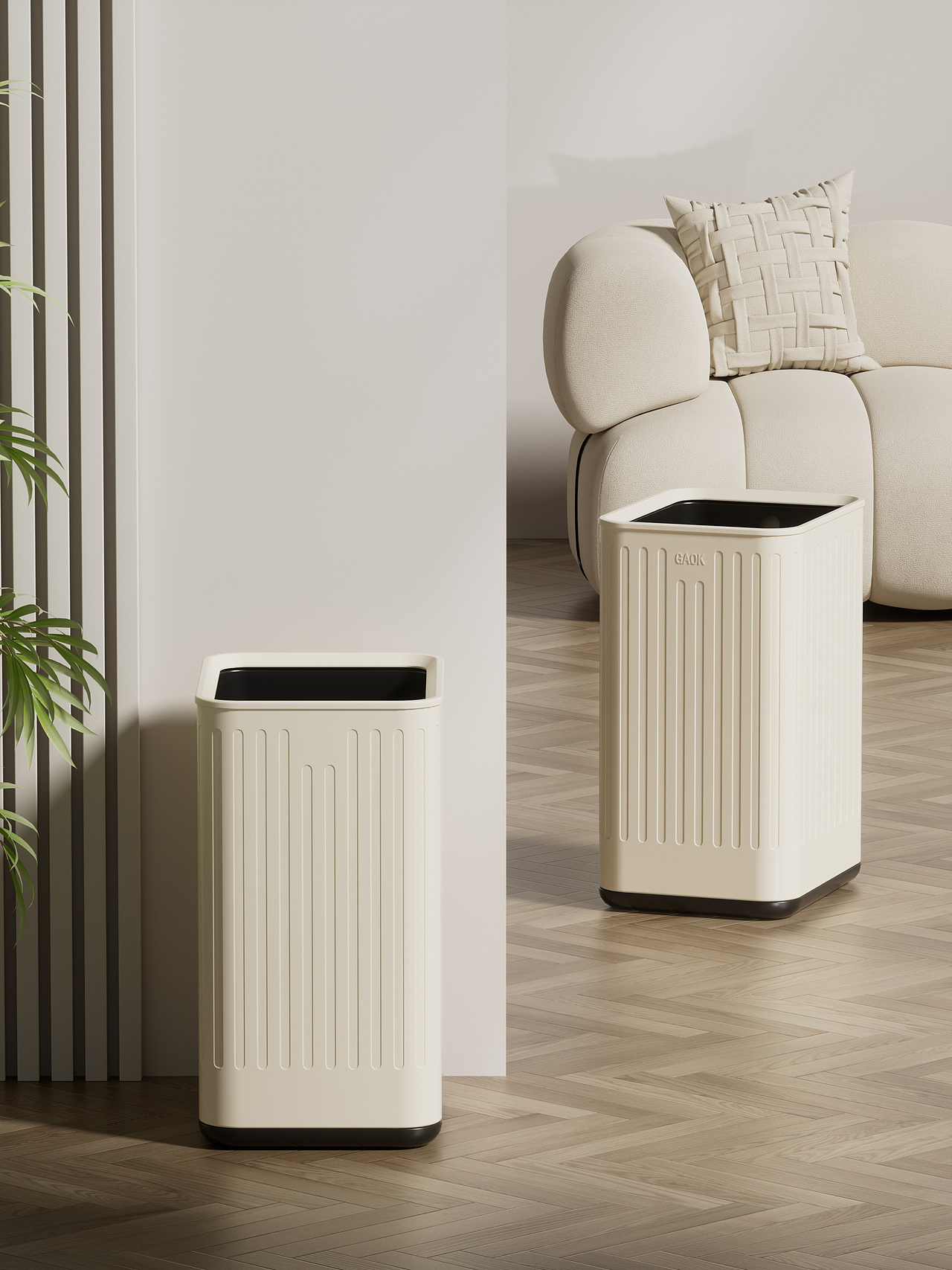 垃圾桶丨家居丨3D丨C4D产品渲染 ✖ 德艺电商视觉