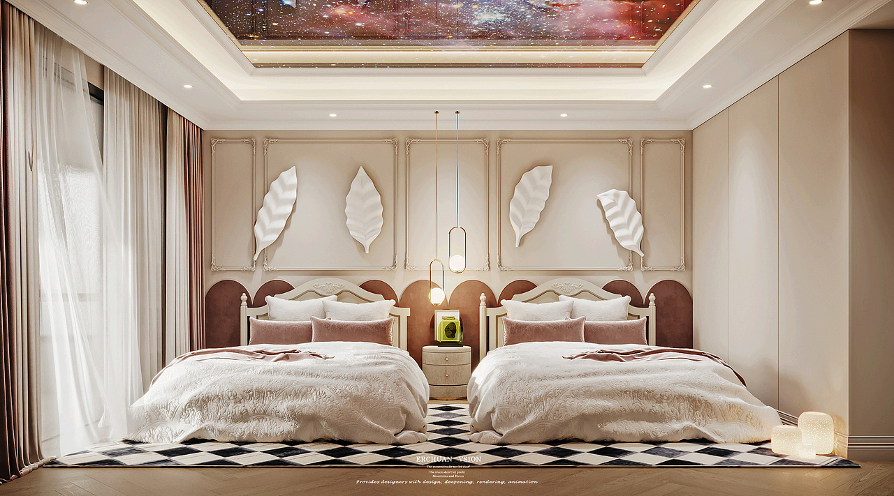 而川视觉 丨 法式别墅—赋予生活极致的奢华浪漫