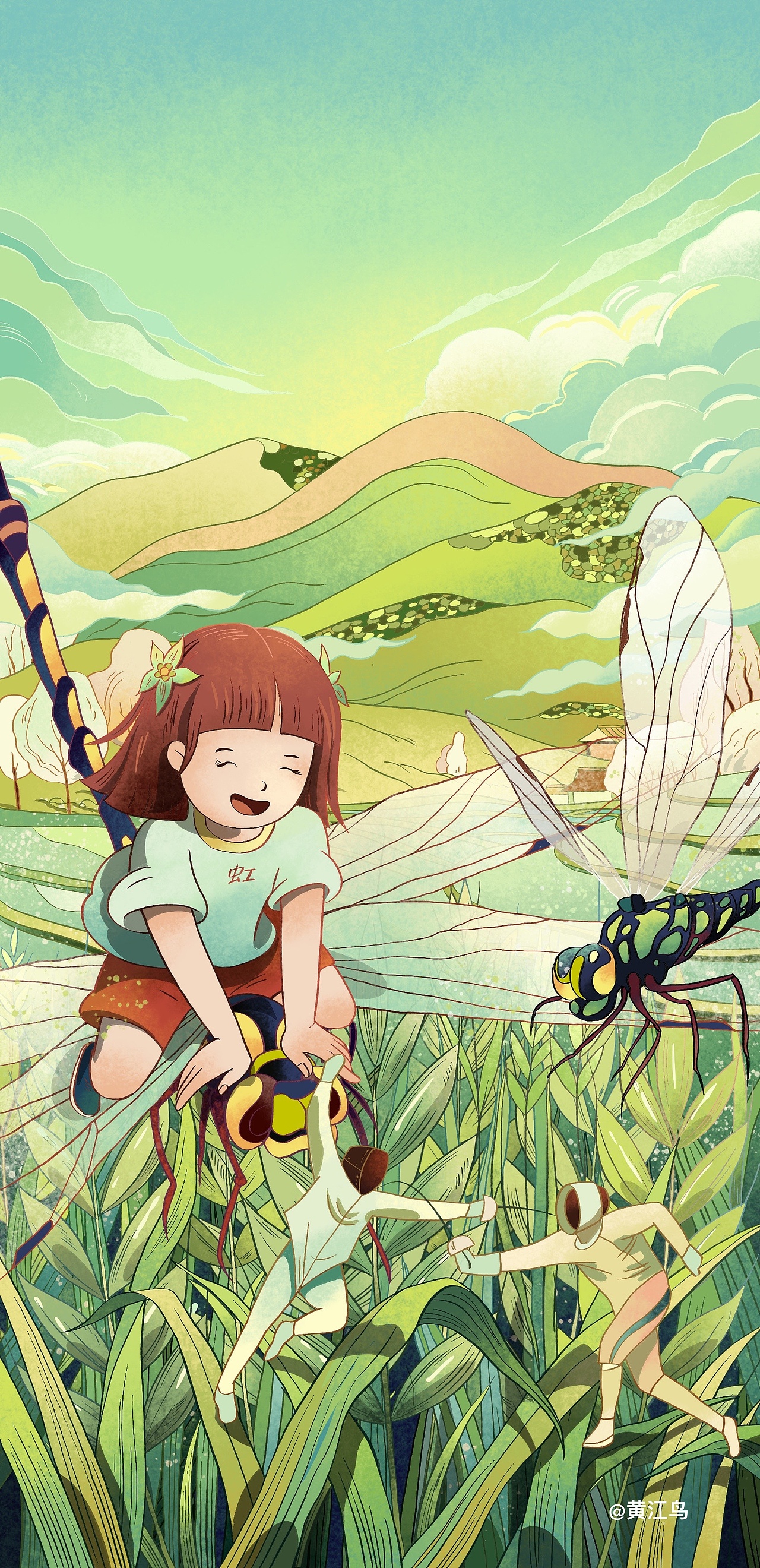 二十四节气及节日插画(一)