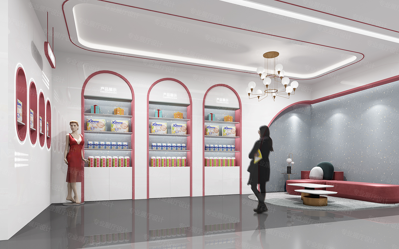 母婴展厅（图ZMzIyMDIzMjIw） - 展陈设计 - 站酷设计师瞄了个咪1909原创素材 - 站酷ZCOOL