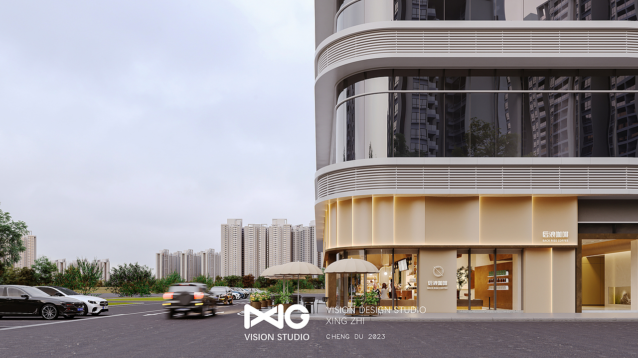 商业空间表现/咖啡 烘焙 麦熟了 / 癸卯年·己未月作（图ZMzQ3MTUxMzc2） - 酒店餐饮设计 - 站酷设计师行之表现设计原创素材 - 站酷ZCOOL