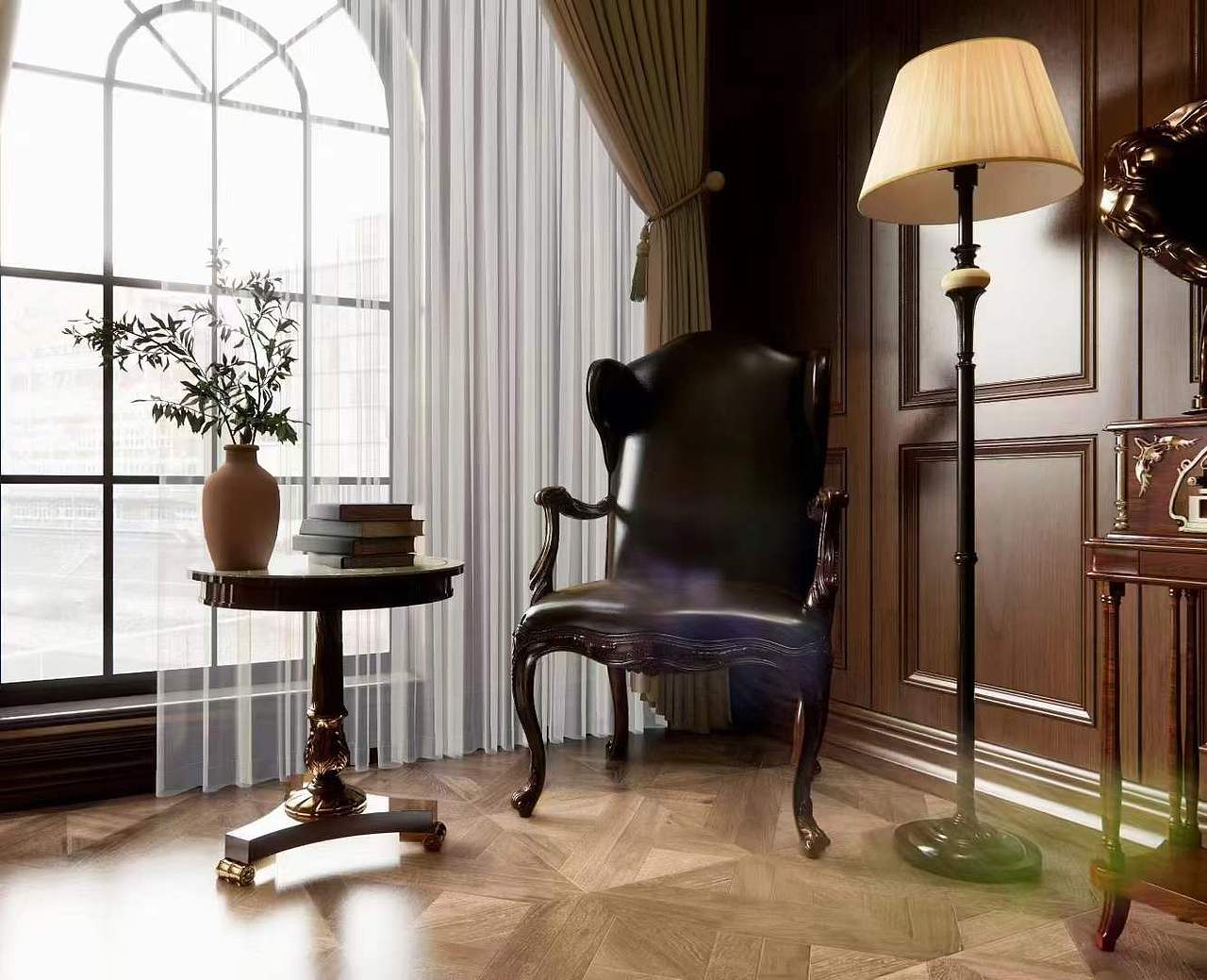 全村人看了都赞不绝口的中式风格别墅