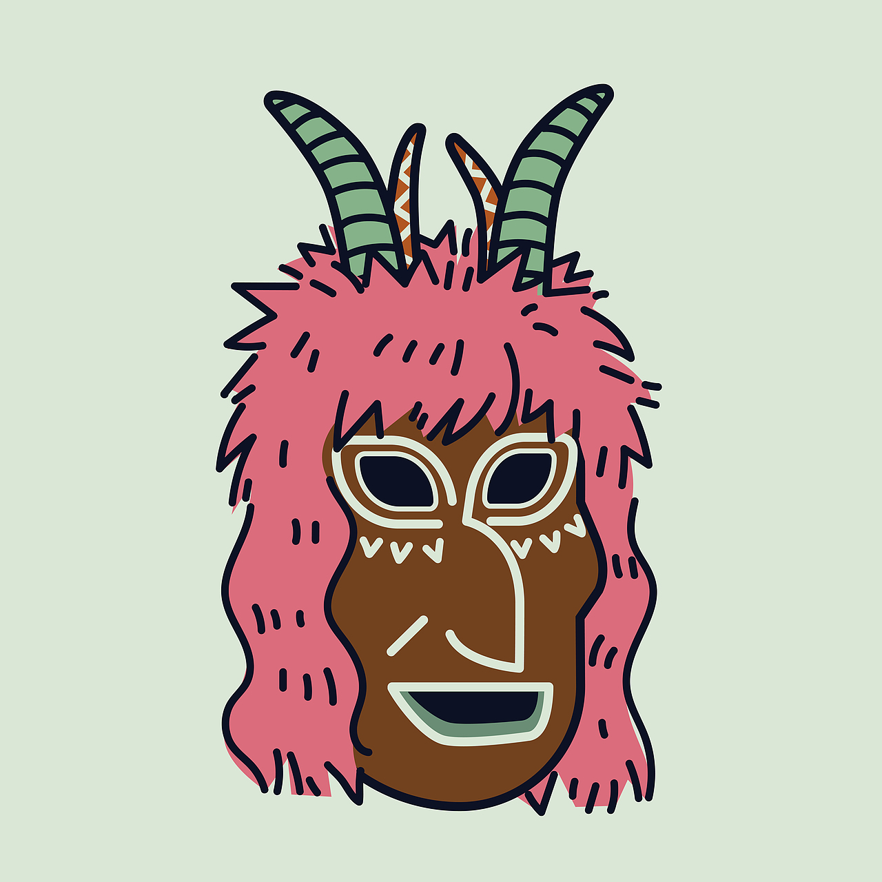 一些面具子（图ZMzUxOTA4OTQ0） - 商业插画 - 站酷设计师LDQMLZMM原创素材 - 站酷ZCOOL