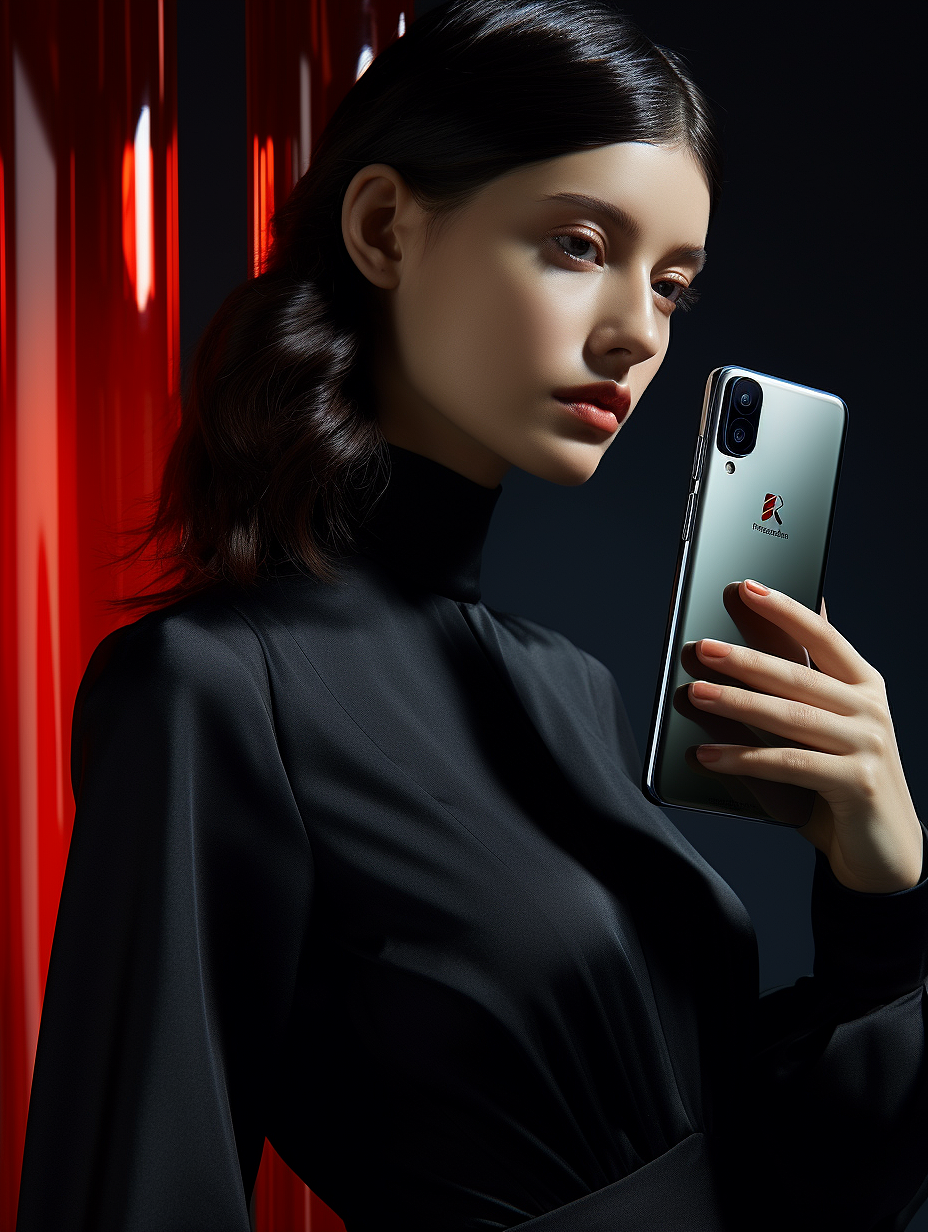 #AIGC-商业摄影<人像、产品>-手机