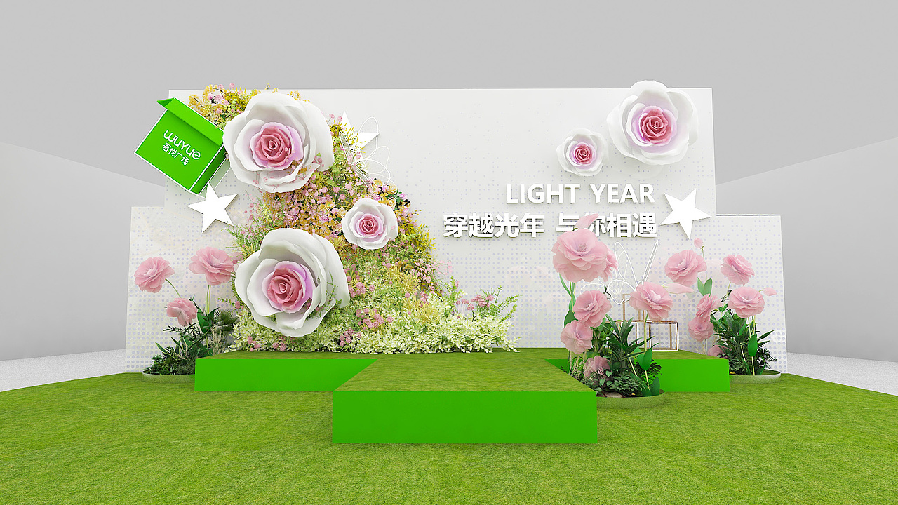 吾悦春节美陈（图ZMzY1MzQ3NTE2） - 展陈设计 - 站酷设计师搬砖日记原创素材 - 站酷ZCOOL