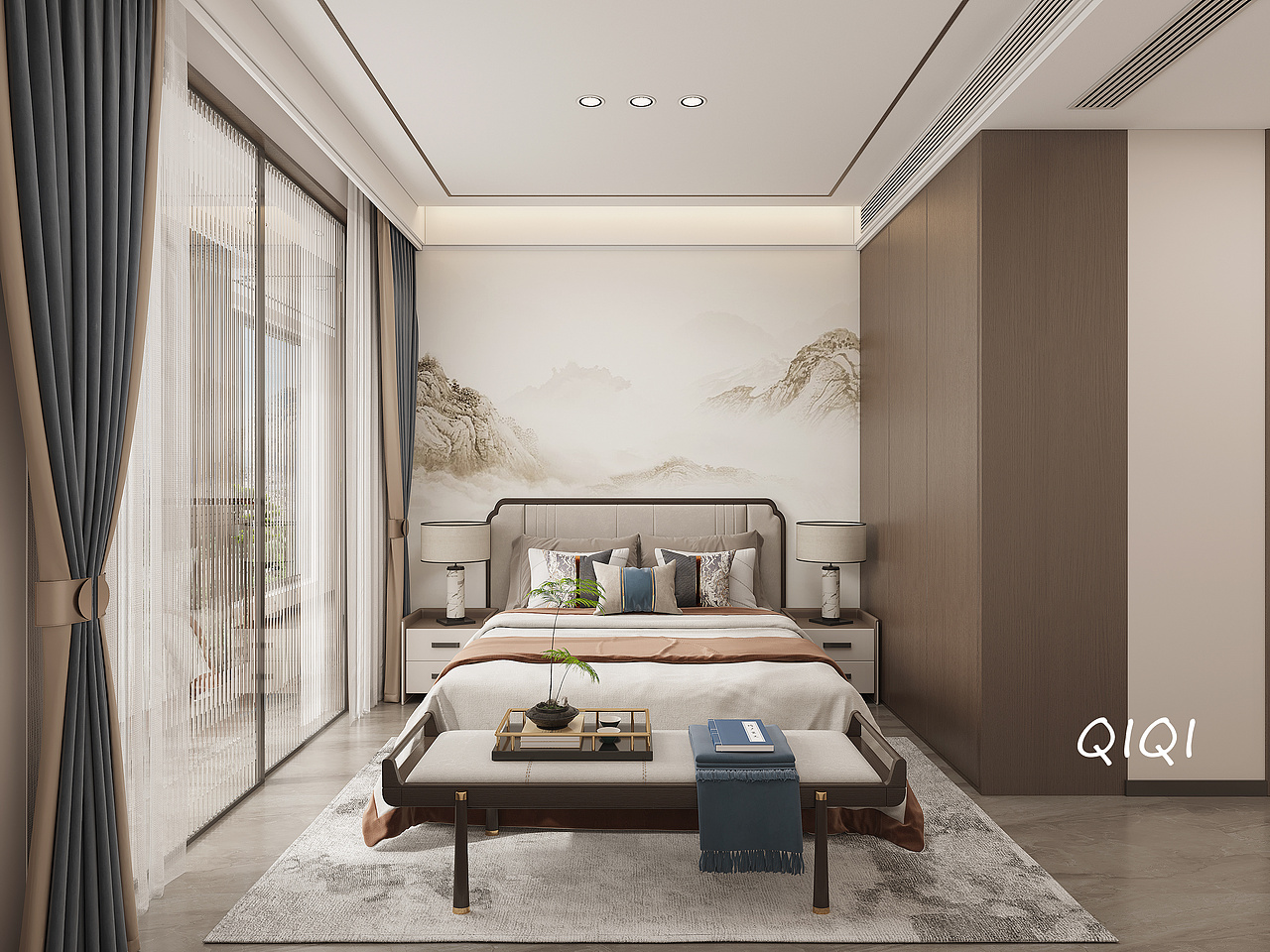 怀山河深情,筑中式风骨