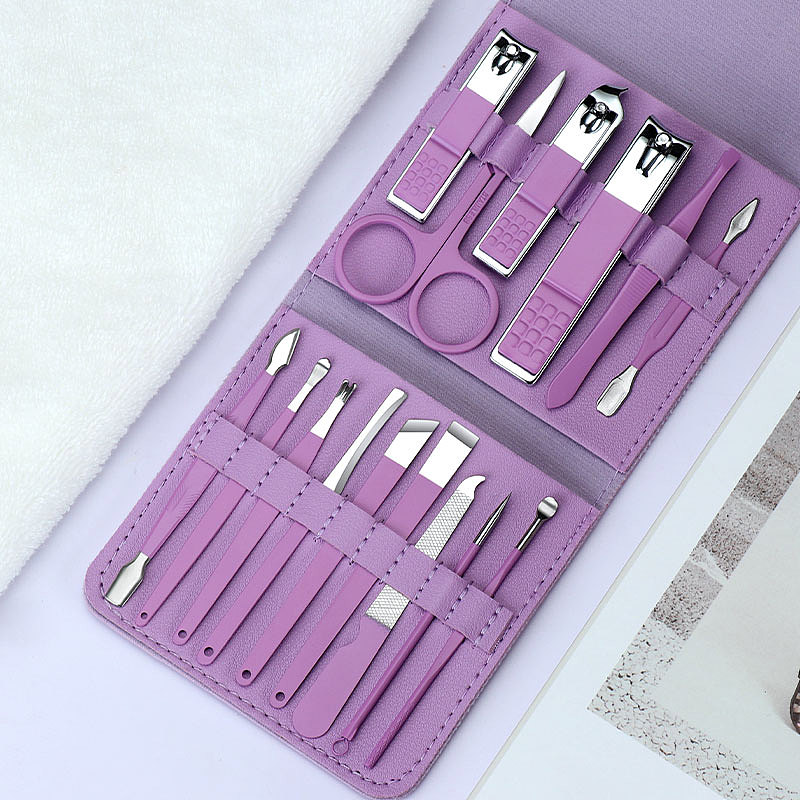 指甲刀 15件 紫