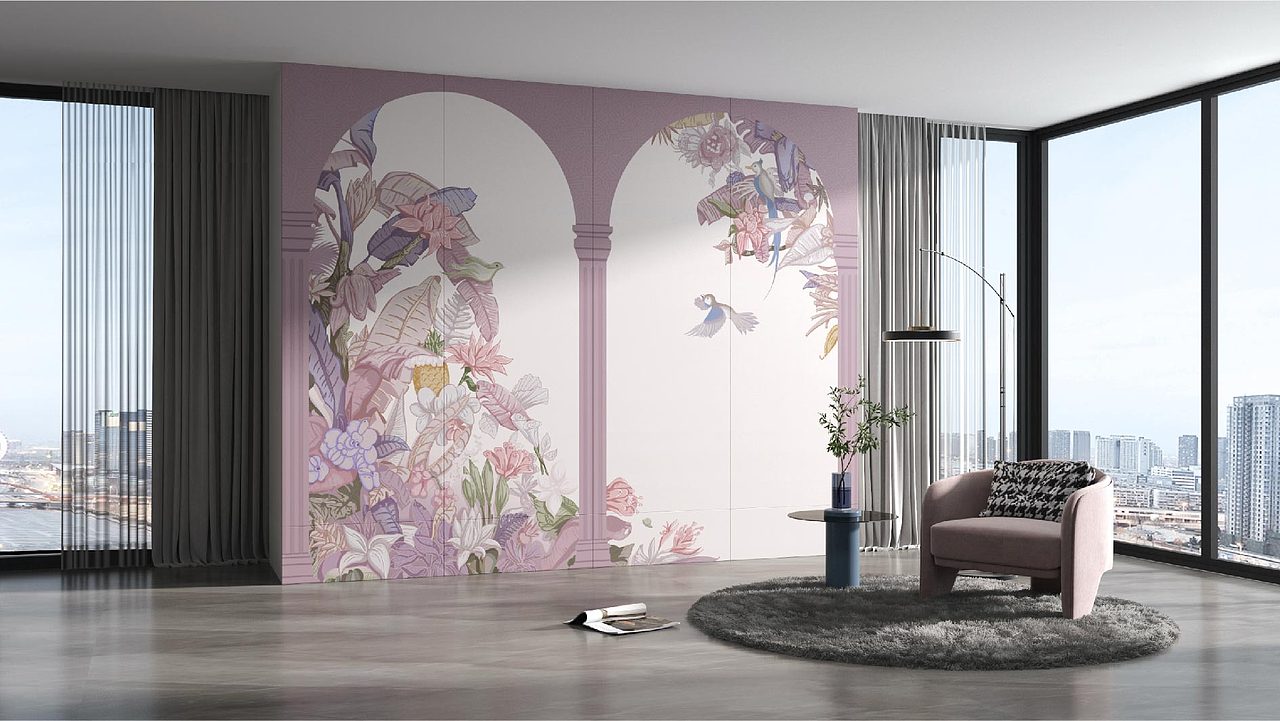 好莱客墙画设计（图ZMzQyMTQxMzQ0） - 商业插画 - 站酷设计师smalllllllll原创素材 - 站酷ZCOOL