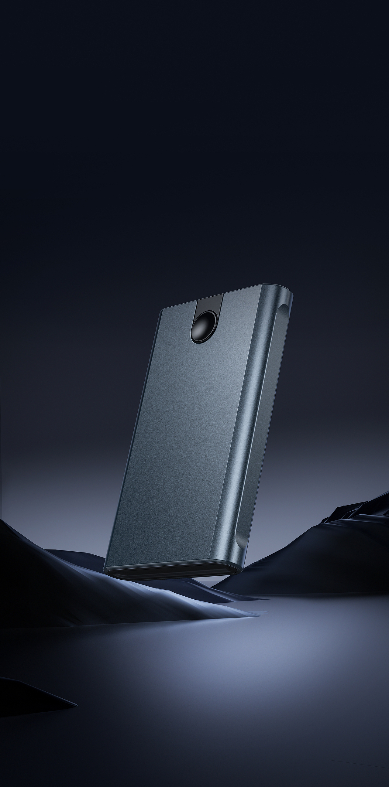 移动固态硬盘产品渲染详情页X2