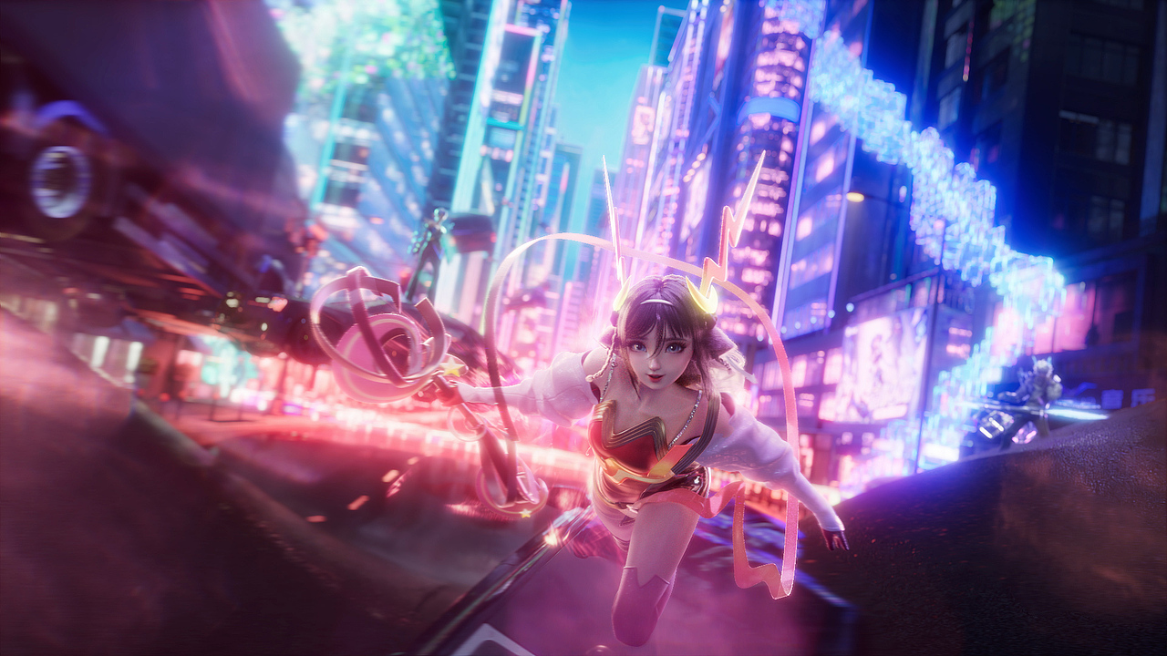 王者荣耀 真我赫兹皮肤 CG