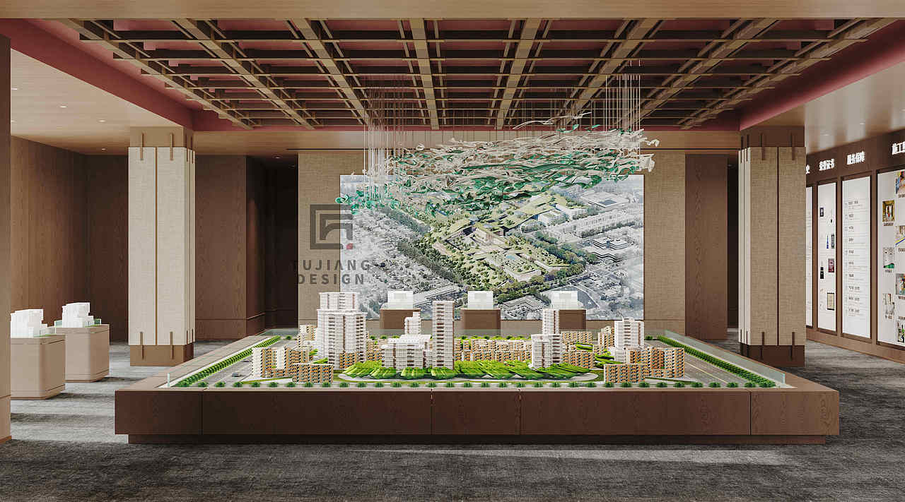 新中式丨售楼中心,典雅东方,借古开今