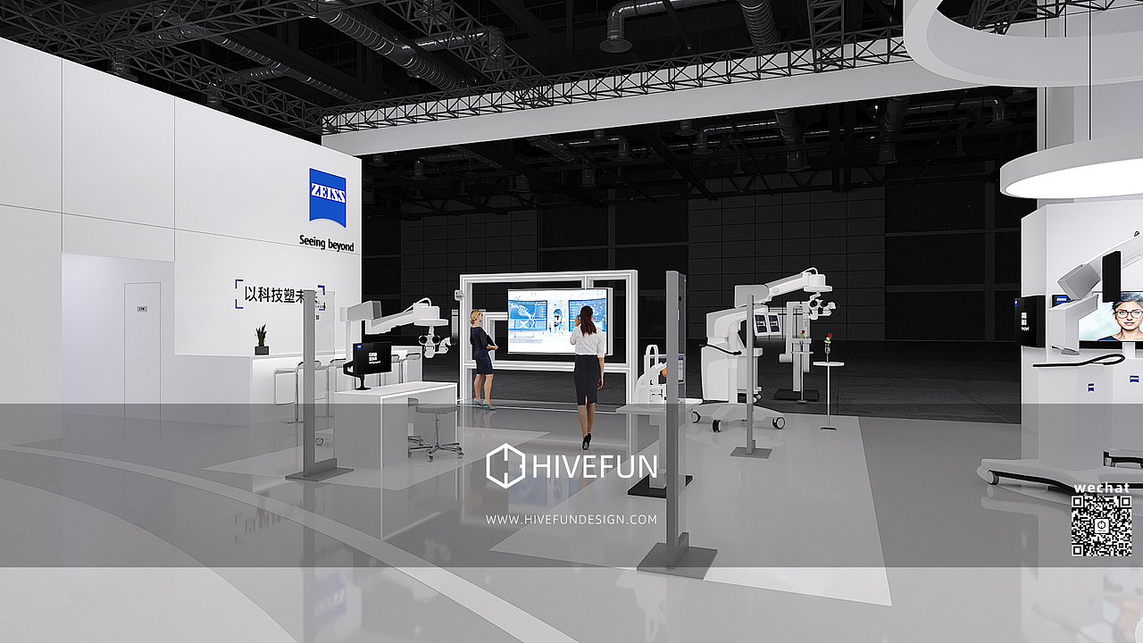 Tech Booth Design（图ZMzIzODM4NzEy） - 展陈设计 - 站酷设计师HiveFundesign原创素材 - 站酷ZCOOL