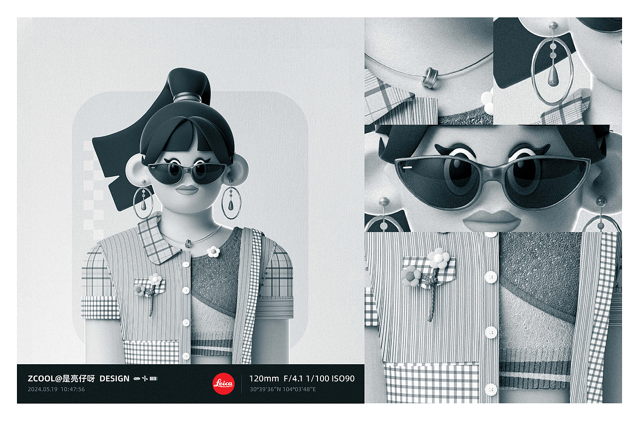 轻三维风格探索(人物篇)