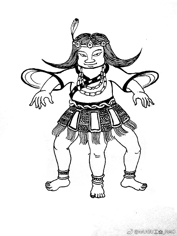 山海经里的自然世界——神2（图ZMzI2ODg3Njc2） - 概念设定 - 站酷设计师MUGU工舍原创素材 - 站酷ZCOOL