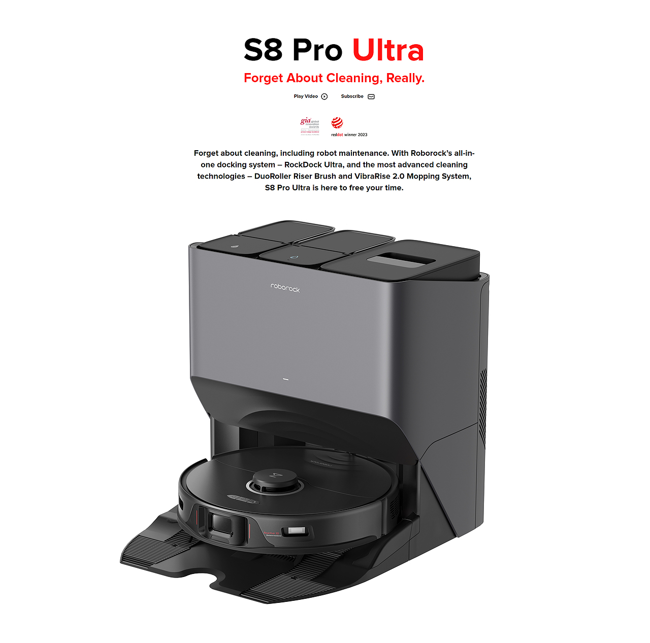 石头roborock S8 Pro Ultra 扫地机（图ZMzY4NjA5ODI4） - 产品 - 站酷设计师意象流光原创素材 - 站酷ZCOOL