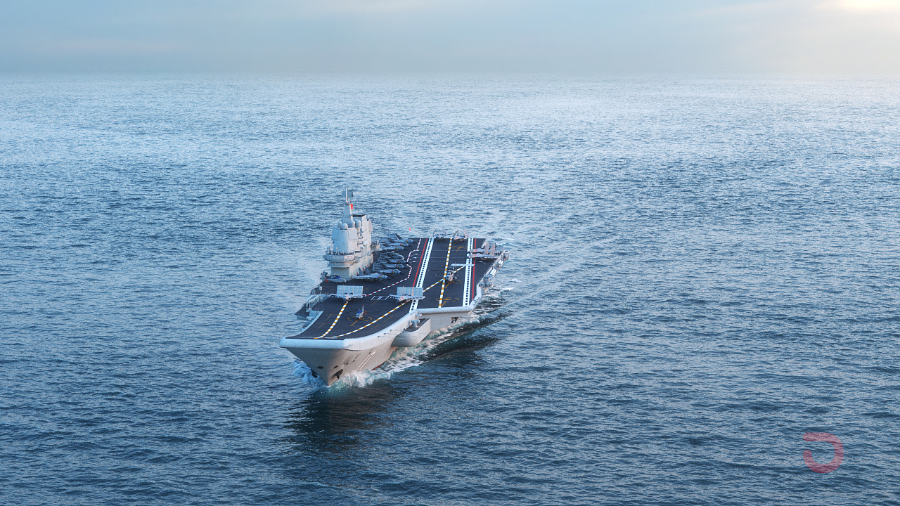 Houdini制作002航母山东舰