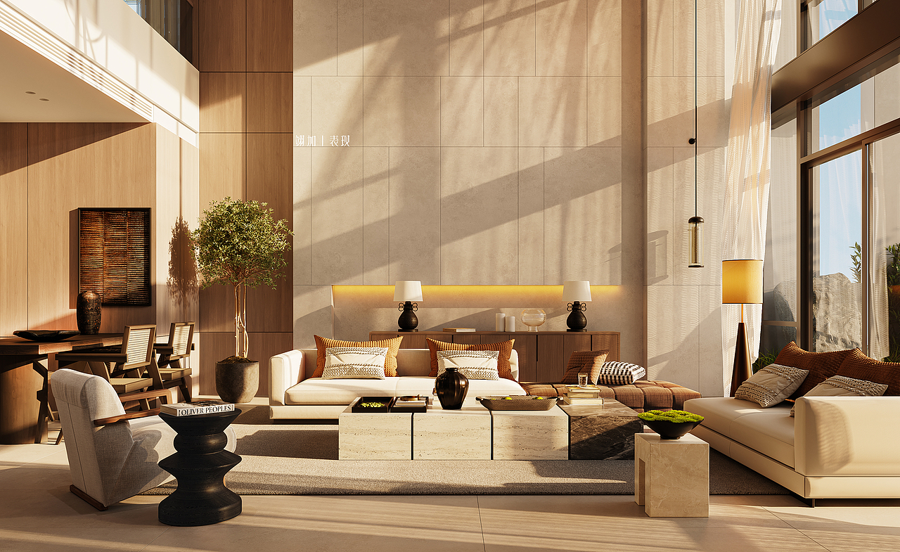 温暖的夕阳,高级的质感,松弛的氛围