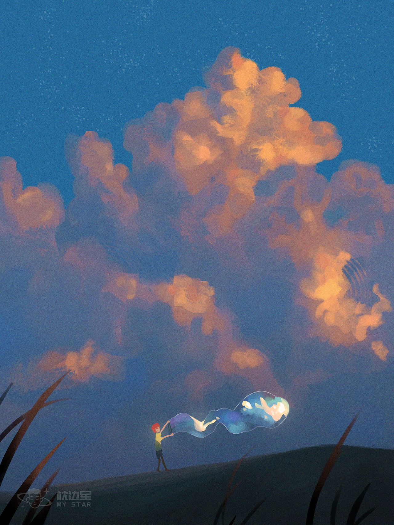 2022总结《孤独与星空》（图ZMzI1ODIyMTE2） - 创作习作 - 站酷设计师枕边星原创素材 - 站酷ZCOOL