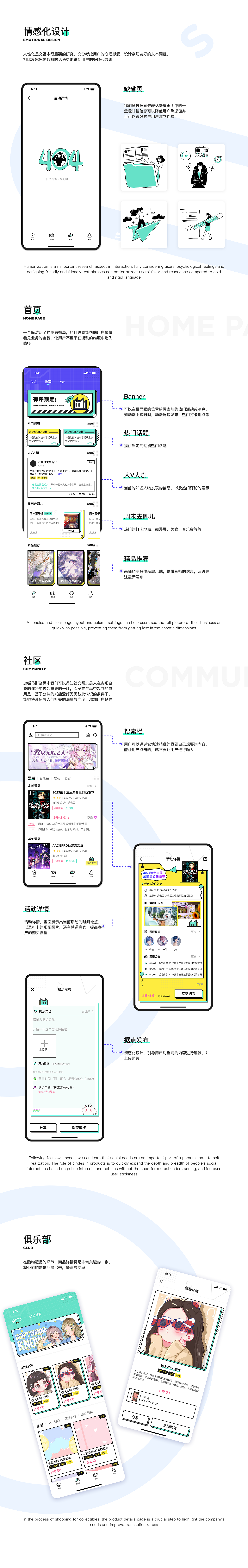 ANIME - 二次元社區(qū)圈子 項目改版（圖ZMzM5OTA4ODk2） - APP界面 - 站酷設(shè)計師芒果也愛星期六原創(chuàng)素材 - 站酷ZCOOL