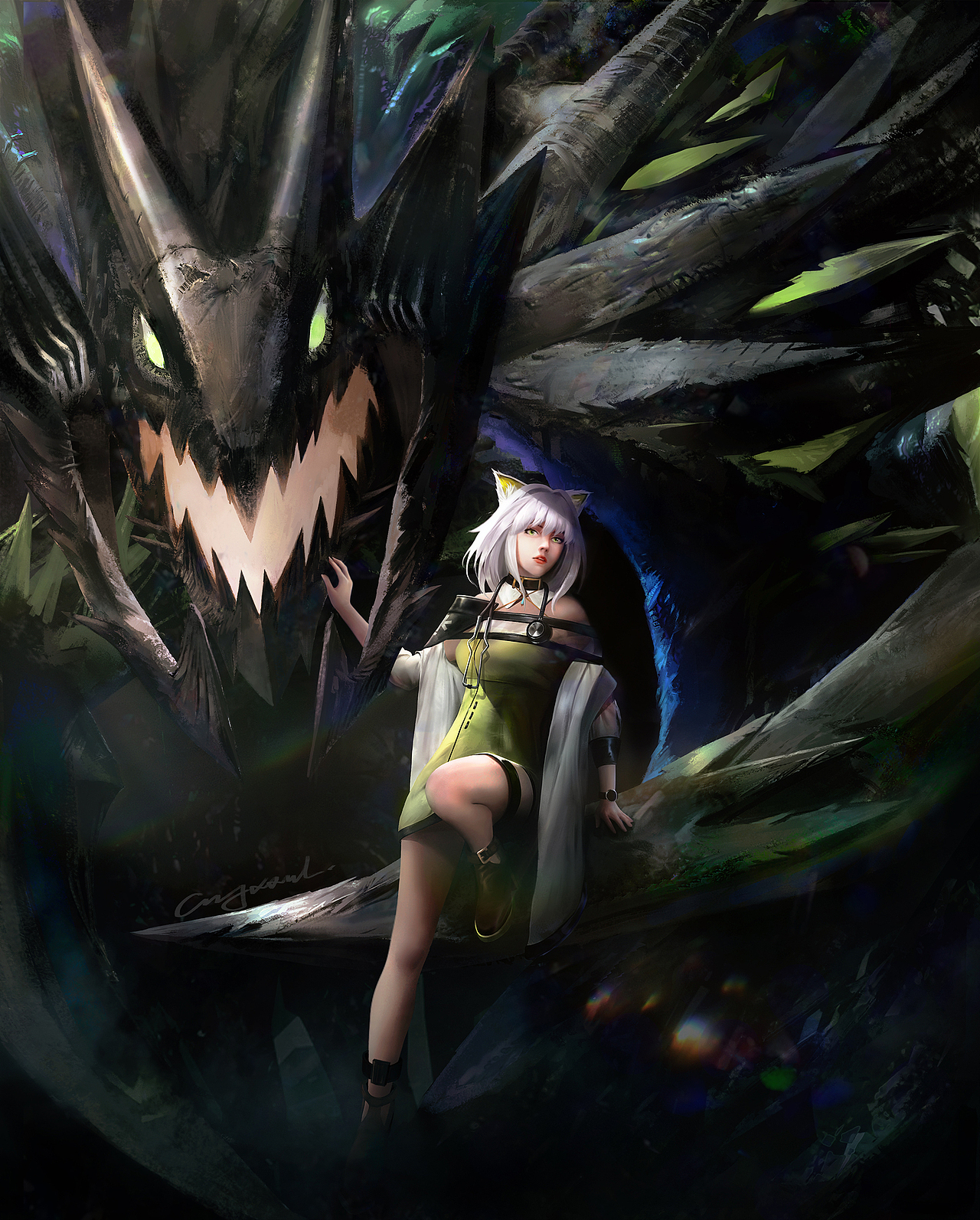 凯&M3（图ZMzA3Nzg1NDQw） - 游戏原画 - 站酷设计师cmyxxml原创素材 - 站酷ZCOOL