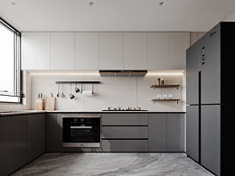 <b class='hightlight'>厨房</b>岛台加餐桌