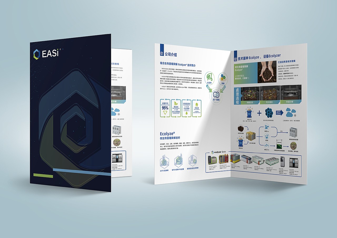 一希品牌设计--折页系列宣传品