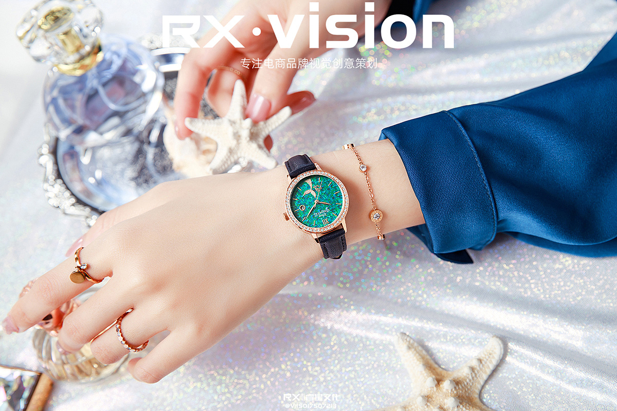 电商摄影 | 女表 夏日美人鱼-RX