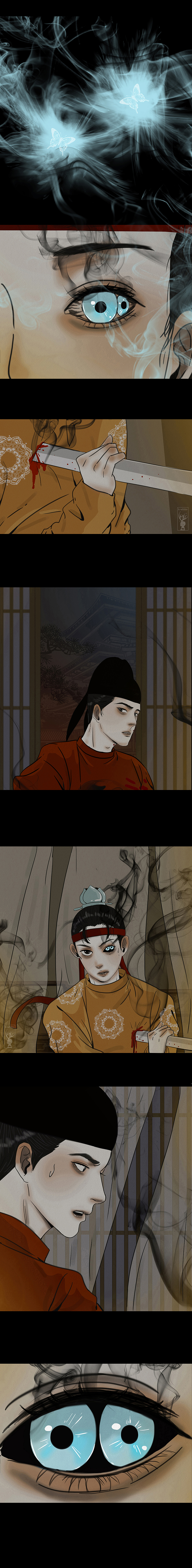 原创漫画《啖诡》【1】（图ZMzQ1ODQ5Mzk2） - 中/长篇漫画 - 站酷设计师画漫的kwhite原创素材 - 站酷ZCOOL