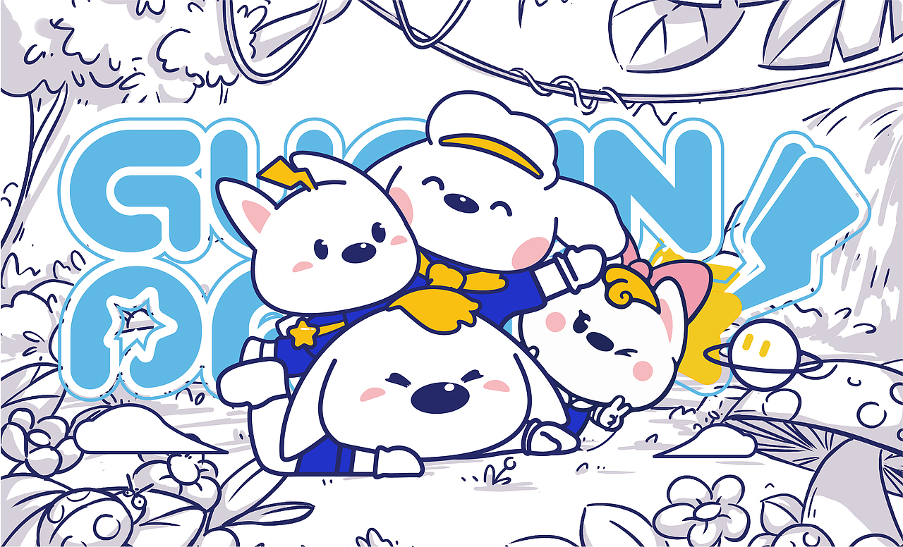 2022-卡通IP形象吉祥物作品合集(部分)文创潮玩品牌