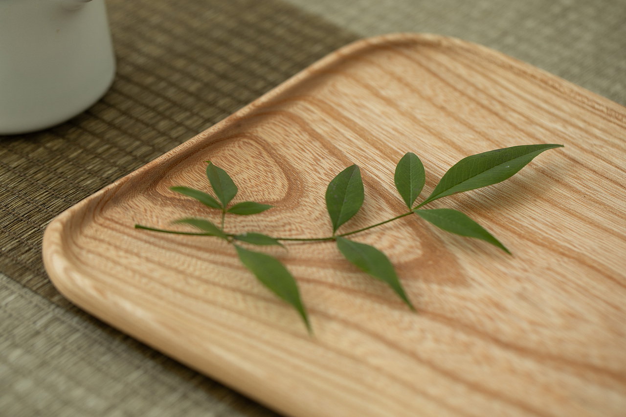 家居摄影-原木托盘拍摄