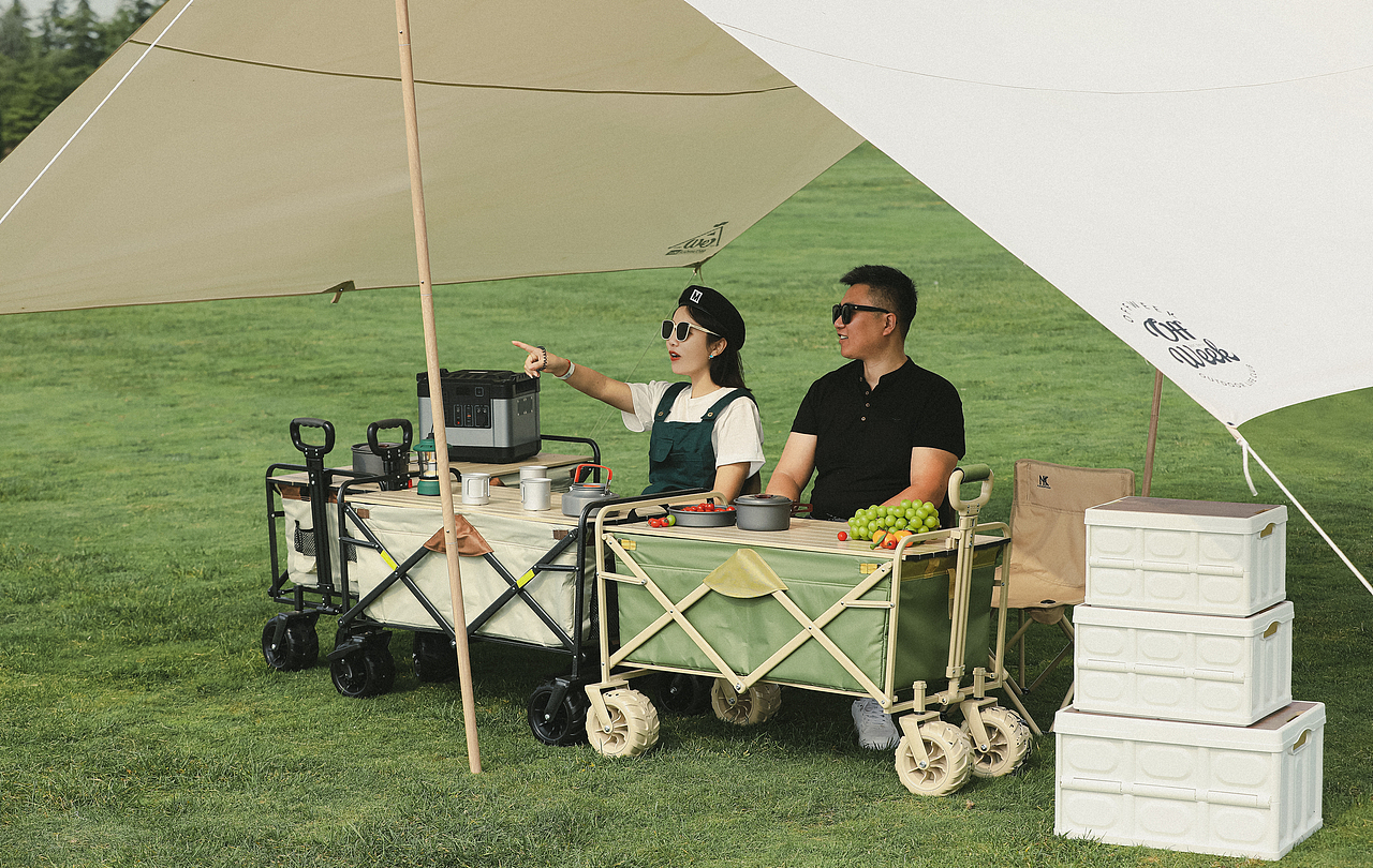 一次真正的露营-露营的时候顺带拍了套产品图