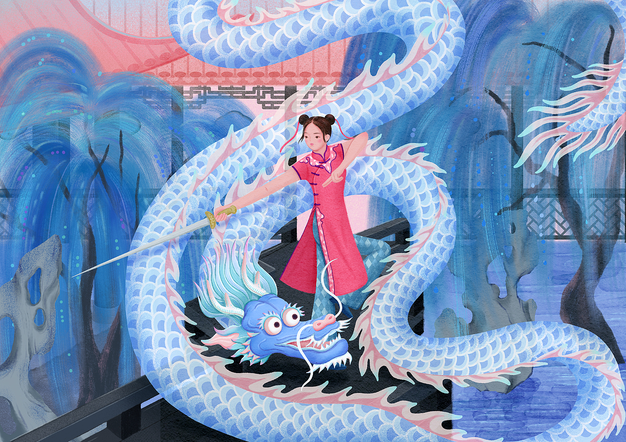 百無禁忌｜原創(chuàng)插畫（圖ZMzMxNzYwMzg0） - 商業(yè)插畫 - 站酷設(shè)計師Buda_Studio原創(chuàng)素材 - 站酷ZCOOL