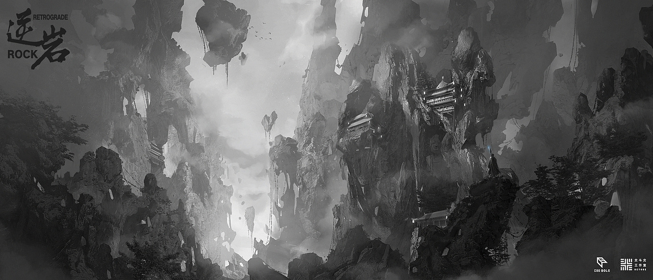 《黑白气氛图》 (2) | 北斗北学馆·基础班学员作品