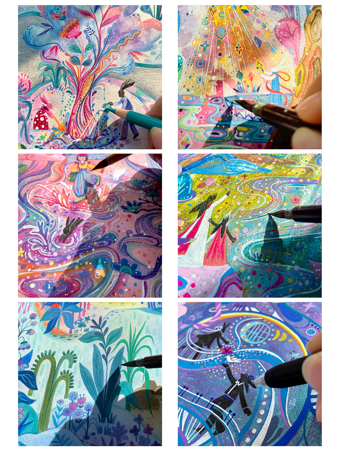 手绘—兔年画兔（图ZMzU4Mzg1NDQ0） - 商业插画 - 站酷设计师琅圣轩原创素材 - 站酷ZCOOL