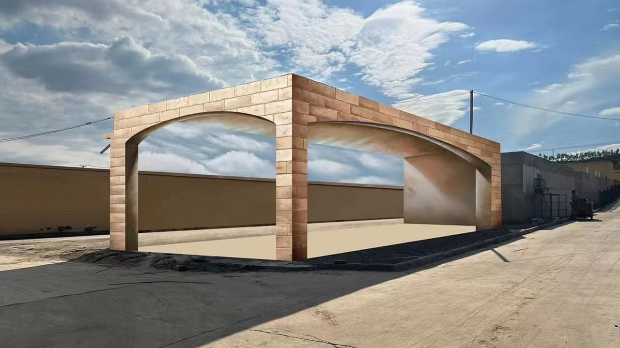 墙绘设计3D错觉设计过程图（图ZMzE2NTY3ODY4） - 其他平面 - 站酷设计师王峥至创意艺术原创素材 - 站酷ZCOOL