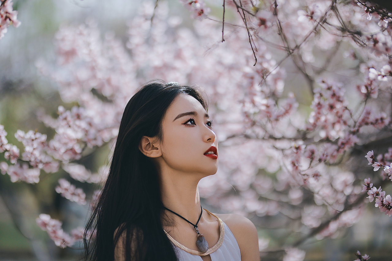 2024年初春杏花少女人像（图ZMzY1NjQ0ODI4） - 人像摄影 - 站酷设计师wangxj990原创素材 - 站酷ZCOOL