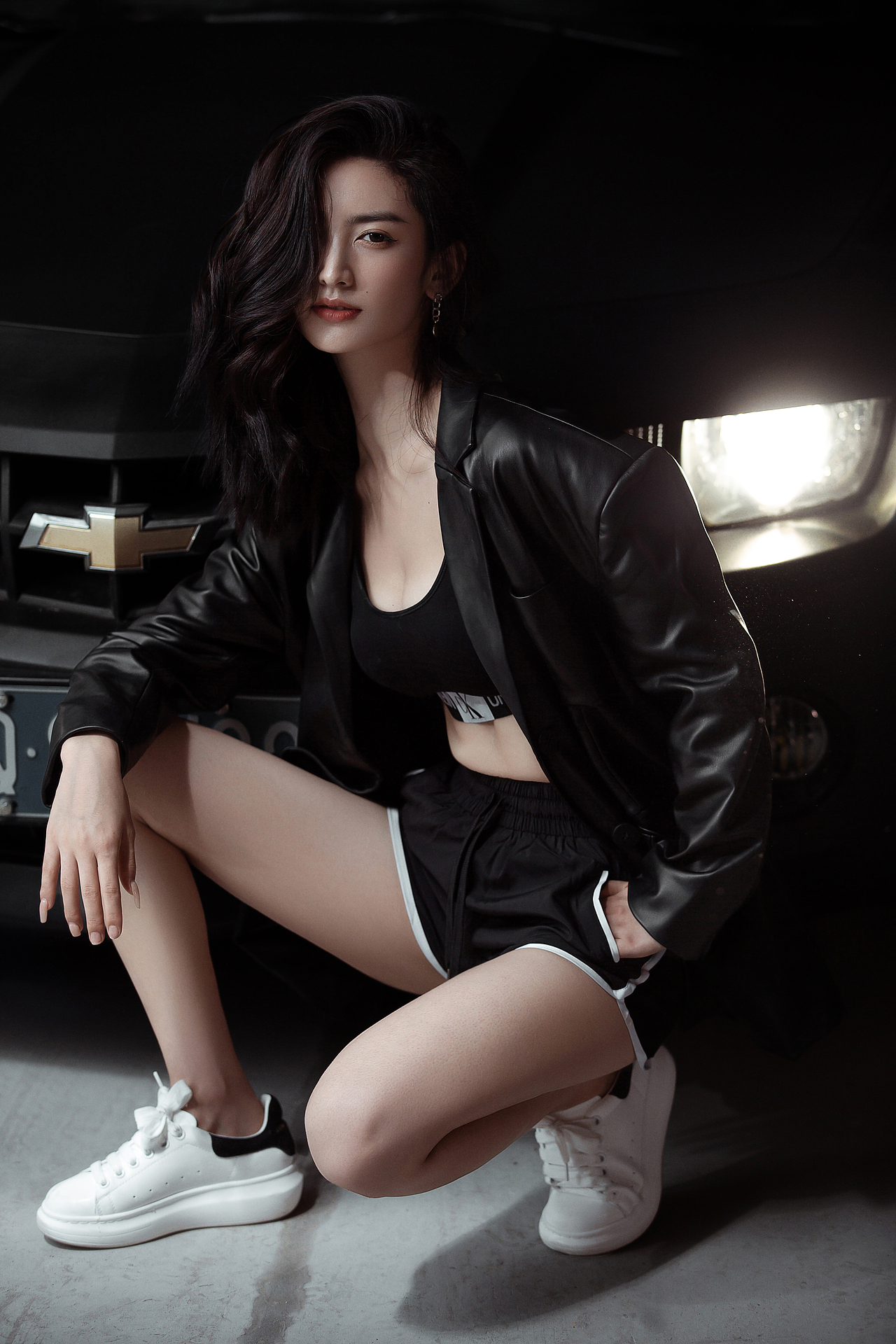 机车女孩,高级又有质感的街头女郎你爱了吗